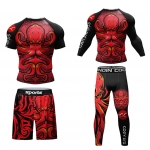 Bộ quần áo Rashguard tập luyện BJJ MMA bơi lội cao cấp 053