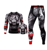 Bộ quần áo tập luyện võ thuật Rashguard BJJ cao cấp 036