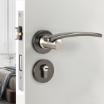 Khóa Cửa Tay Gạt Cong Dài Thanh Lịch 158