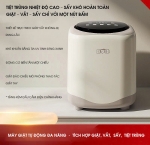 Máy giặt mini thông minh đa chức năng kháng khuẩn bằng ánh sáng xanh MG008