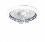 Quạt ốp trần đèn LED thiết kế như những hạt sương mát lành 171