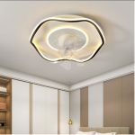 Quạt Trần Đen LED Sao Đêm Ánh Sáng Cao Cấp 174