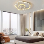 Quạt Trần Đèn Sóng Gợn LED Thông Minh Cao Cấp 173