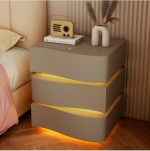 Tủ đầu giường thông minh thiết kế 3 tầng tối giản sang trọng tiện nghi 031
