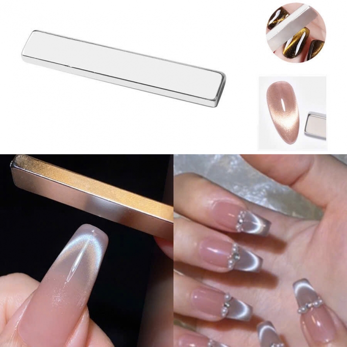 Thanh nam châm hơ mắt mèo nail trụ tròn 0864