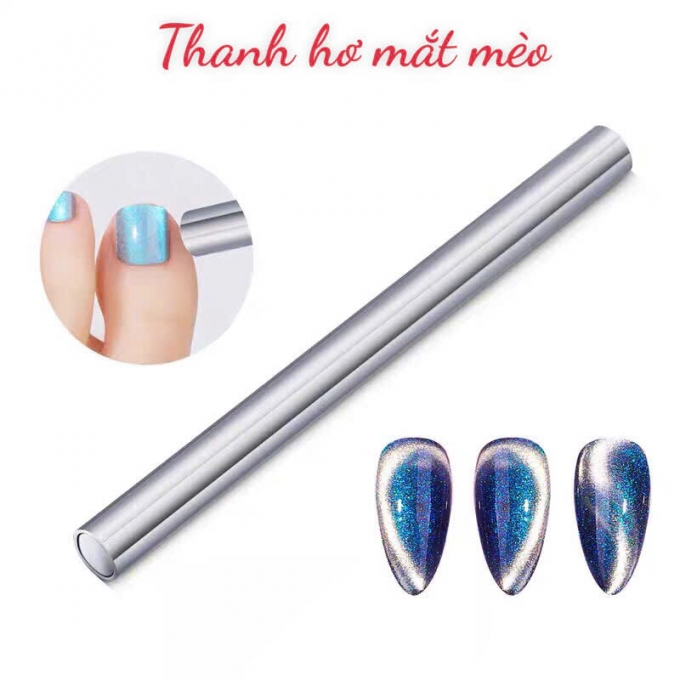 Thanh nam châm hơ mắt mèo nail trụ tròn 1235