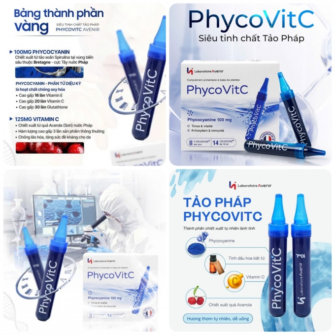 Thật hư về Tảo Pháp PhycoVitC có tốt như lời đồn không? PhycoVitC giá bao nhiêu tiền?