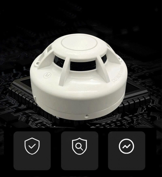Thiết bị báo cháy cảm biến khói giám sát 360 độ TBBC009