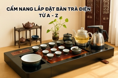 Cẩm nang lắp đặt bàn trà điện: từ A đến Z