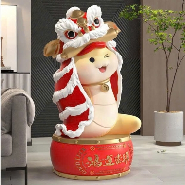 Đồ decor trang trí hình con rắn 020