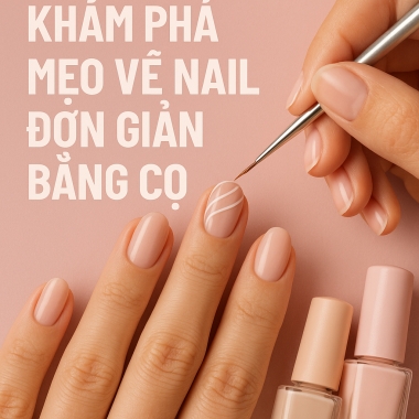 KHÁM PHÁ MẸO VẼ NAIL ĐƠN GIẢN BẰNG CỌ
