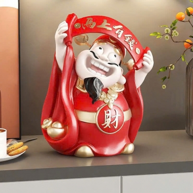 Tượng Thần Tài sáng tạo decor trang trí thu hút tài lộc 016