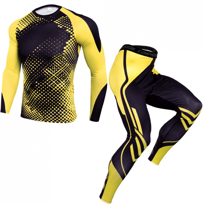 Trang phục quần áo Rashguard BJJ co giãn 032