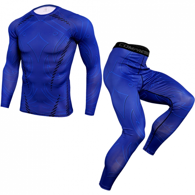 Trang phục quần áo Rashguard BJJ co giãn 032