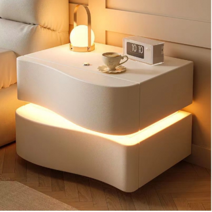 Tủ đầu giường thông minh phong cách hiện đại 015
