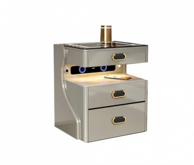 Tủ đầu giường thông minh sạc không dây đa năng 008