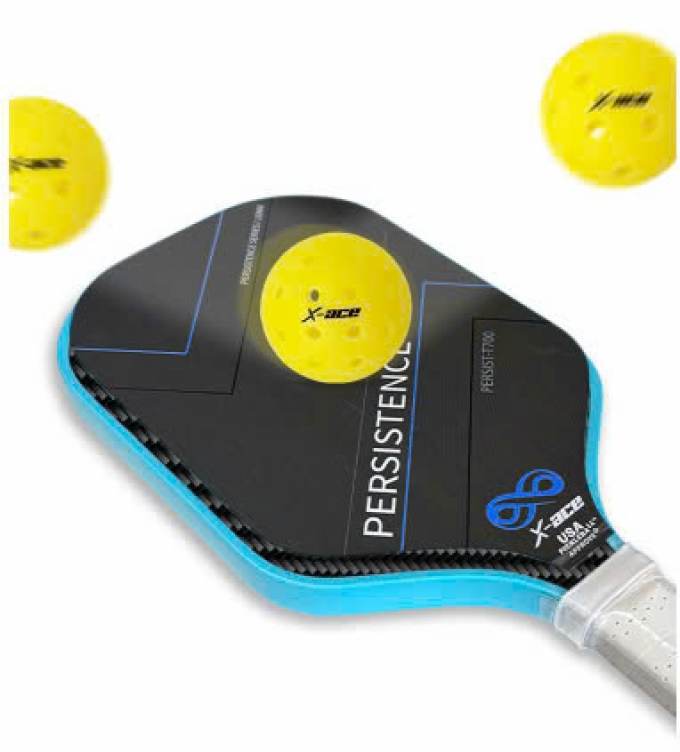 Vợt Pickleball PERSISTENCE sợi carbon T700 cao cấp 004